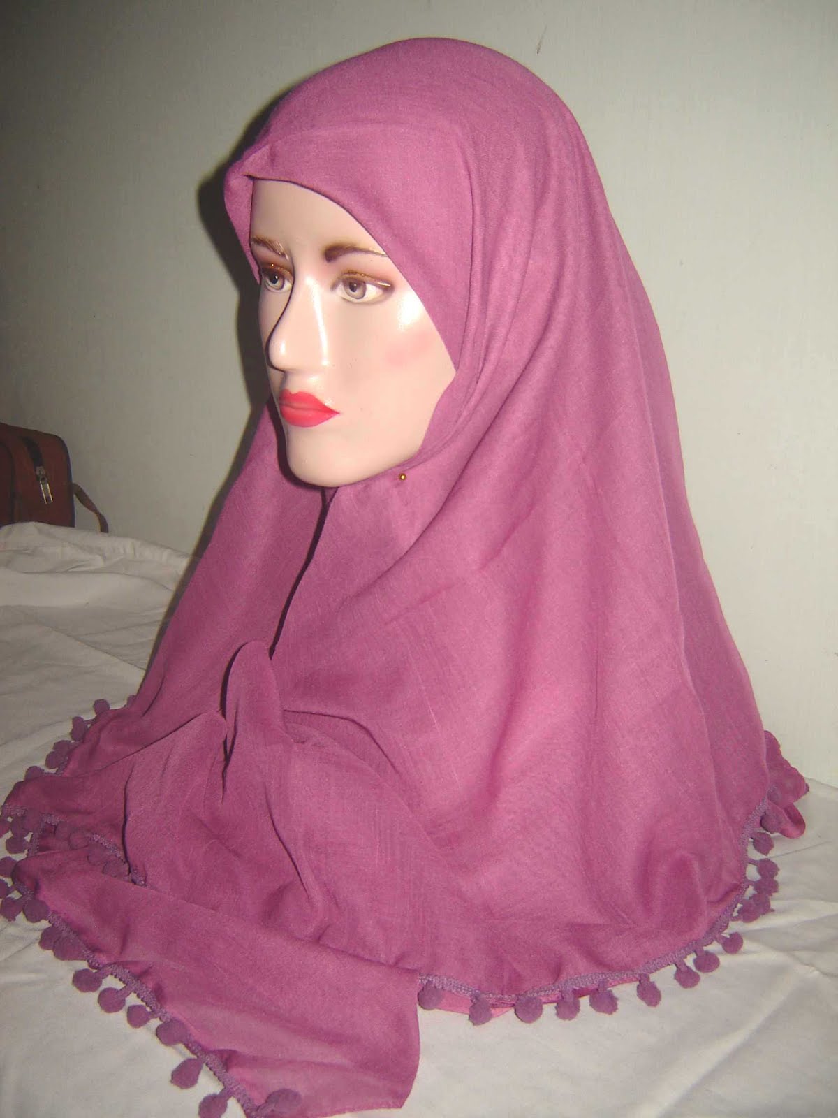  Jilbab  Mumtaz Renda Bakso Murah  Cantik  Khisan Fashion Jilbab 